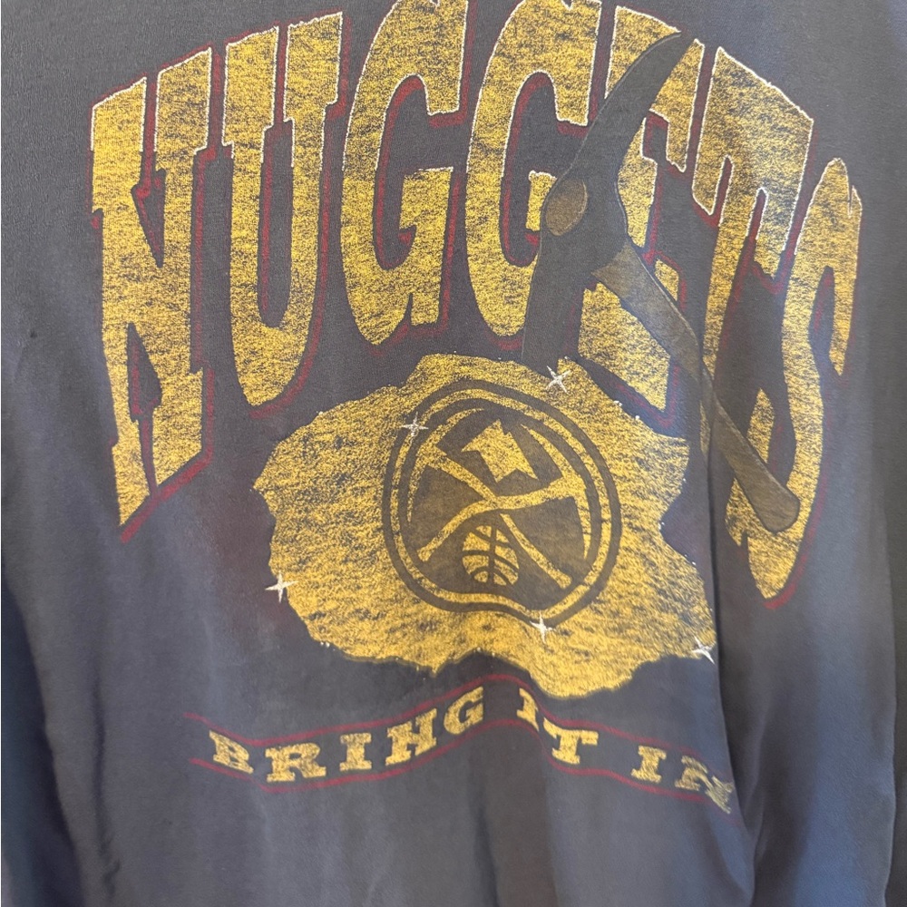 47 Men's Blue Denver Nuggets T-Shirt - Picture 3 of 4